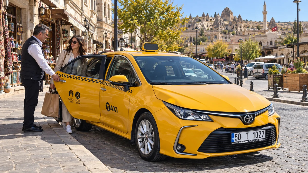 Ürgüp Merkez Taksi — Ürgüp Town Centre Taxi · 50 T 1027